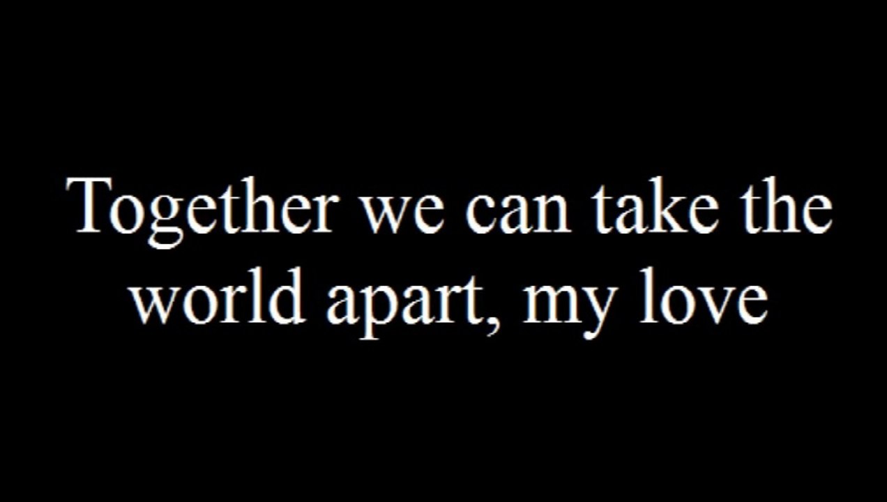 Garbage The World Is Not Enough with Lyrics (James Bond The World Is Not Enough Theme Song)