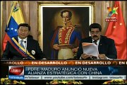 Pdte. Maduro informa que Venezuela y China crearán asociación integral