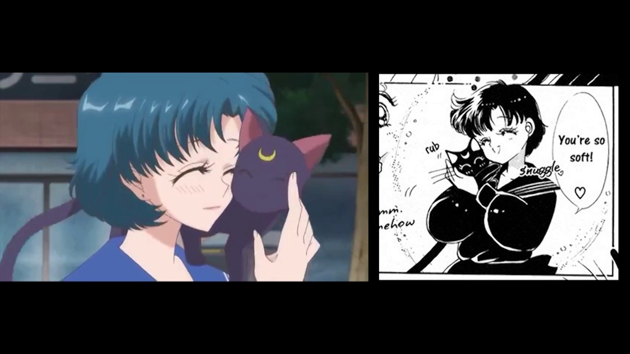 Sailor Moon Crystal vs Sailor Moon Manga: Episode 02