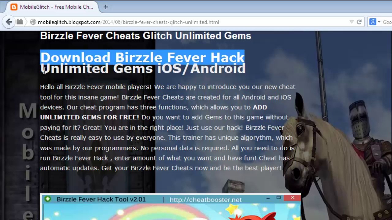 How to Hack Birzzle Fever Gems Tool