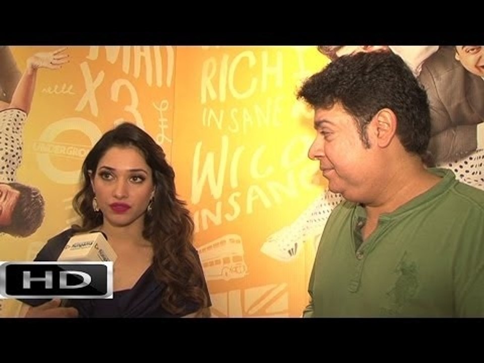 Sajid Khan-Tamannaah Bhatia's Exclusive On Humshakals Part 2