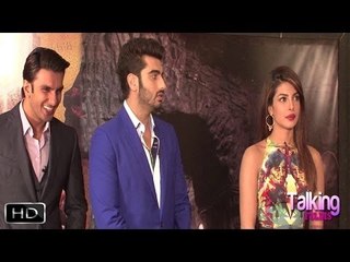 Good Friends Arjun-Ranveer Reprimanding Priyanka Fun Interview On Gunday Part 1