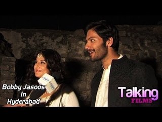 Vidya Balan Ali Fazal Exclusive Interview On Bobby Jasoos In Hyderabad Part 2
