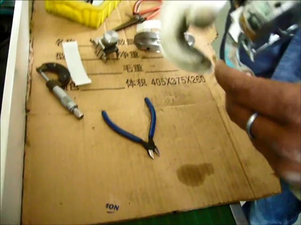 stator winding machine preparation