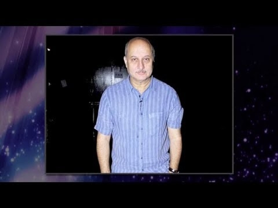 Anupam Kher Gets Awarded At The 3rd Asian Awards 2013 London UK