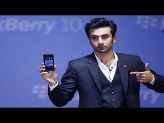Ranbir Kapoor unveils 'Blackberry Z10'