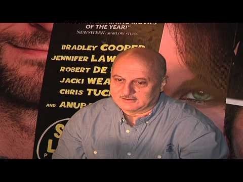 Anupam Kher At 'Silver Linings Playbook' Press Conference