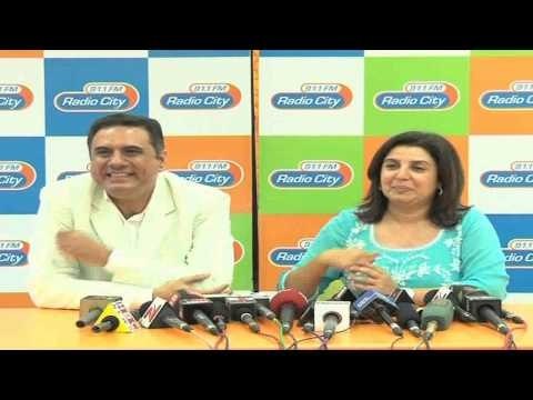 Boman Irani - Farah Khan Promote Shirin Farah Ki Toh Nikal Padi At Radio City