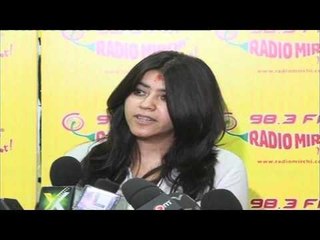 Ekta Kapoor Promotes Kyaa Super Kool Hain Hum At Radio Mirchi