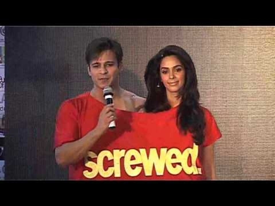 Vivek Oberoi - Mallika Sherawat at the first look launch of Kismet Love Paisa Dilli