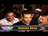 Salman Khan - Sanjay Dutt At Baba Siddiqui's Iftaar Party