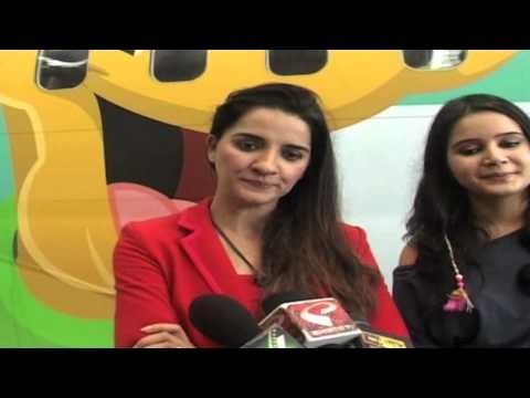 Shruti Seth - Cyrus Broacha Unveil Disney Themed Jet Airways Plane