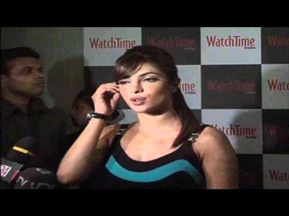 Priyanka Chopra At The Launch Of Watch Time Magazine