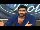 Ajay Devgn - Abhishek Bachchan On The Sets Of Indian Idol 6
