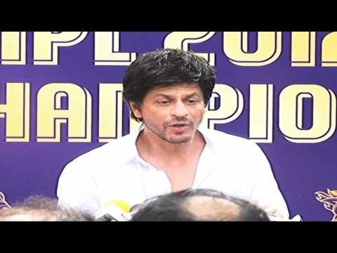 Shahrukh Khan's Press Conference On KKR Victory Unplugged Part 2