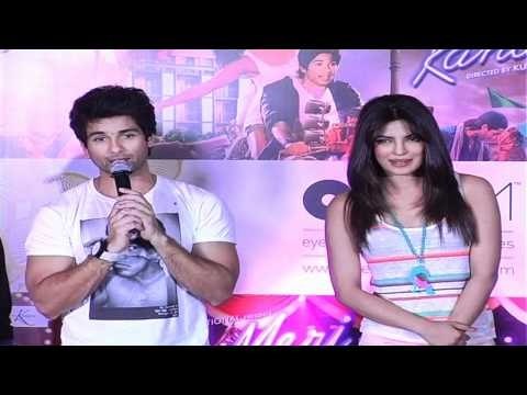 Shahid Kapoor - Priyanka Chopra Launch TMK Collection At Opium Eyewear