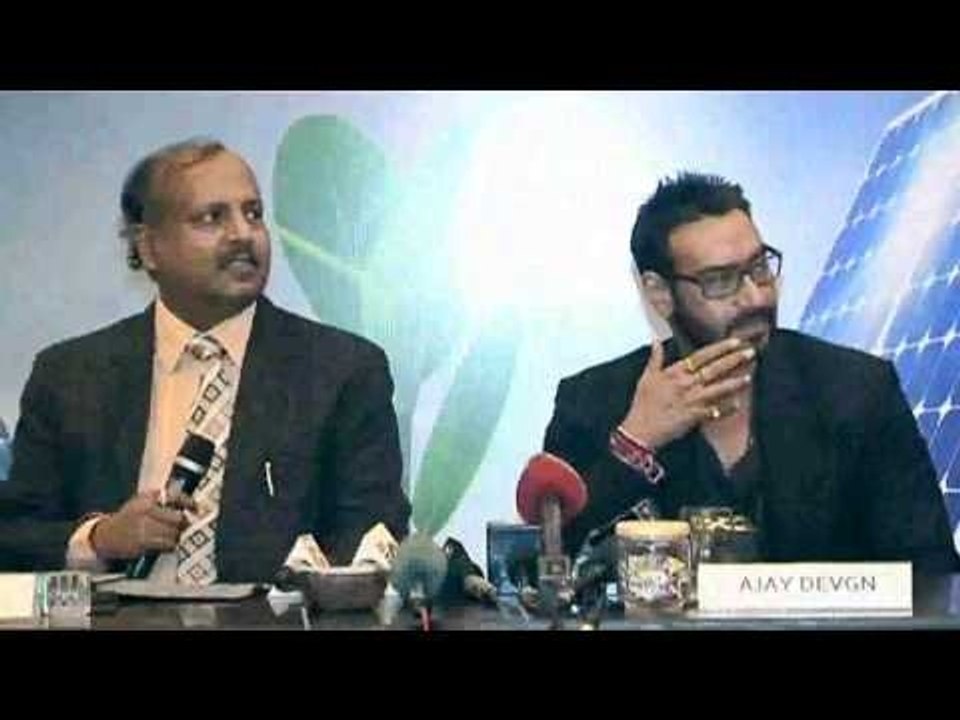 Ajay Devgn Promotes Solar Energy