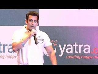 Salman Khan At 'Yatra.com' Press Conference Unplugged