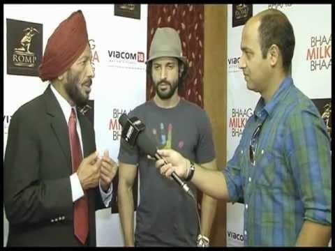 Farhan Akhtar, Milkha Singh & Rakeysh Mehra on Bhaag Milkha Bhaag