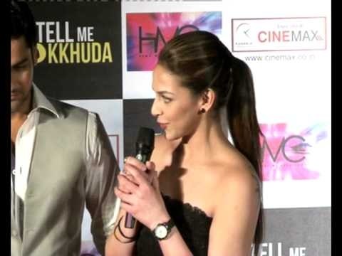 First Look Launch - Tell Me O Kkhuda - Hema Malini, Esha Deol, Arjan Bajwa & Sudhanshu Pandey