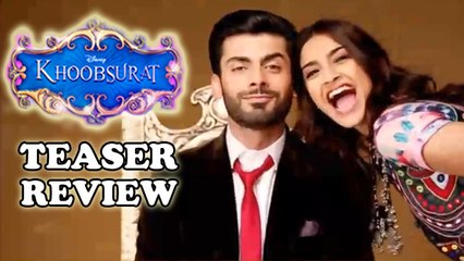 Khoobsurat Teaser Trailer Review | Sonam Kapoor KISSES Her Man