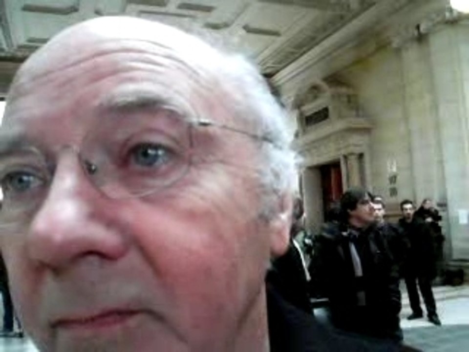 Mgr Gaillot au proces de Charlie Hebdo