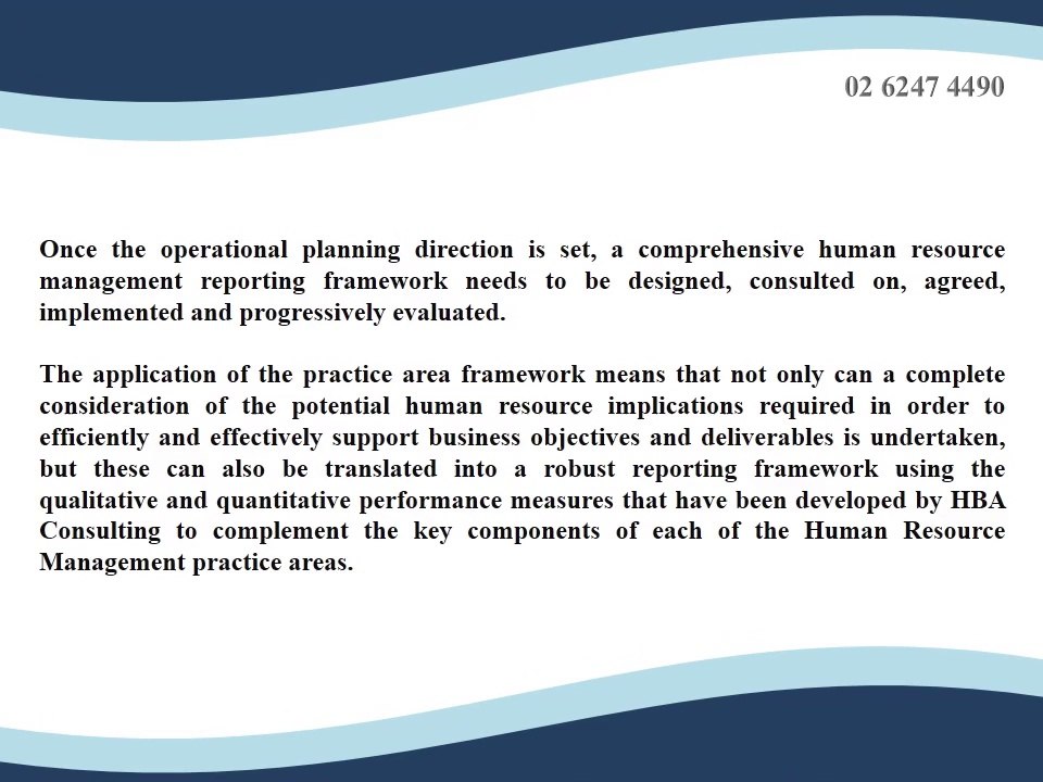 HR Strategy & Reporting