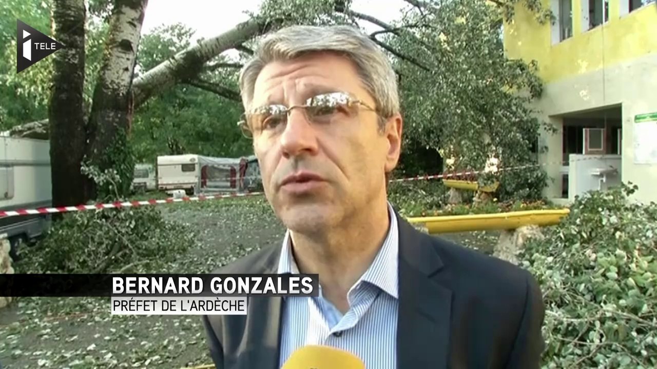 Une mini-tornade fait 1 mort dans un camping de l'Ardèche
