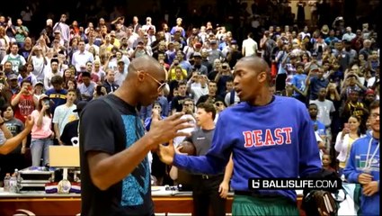 La visite surprise de Kobe Bryant à la ligue d'été de Seattle