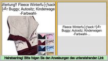 G�nstigstes Fleece Winterfußsack für Buggy; Autositz; Kinderwagen -Farbwahl-