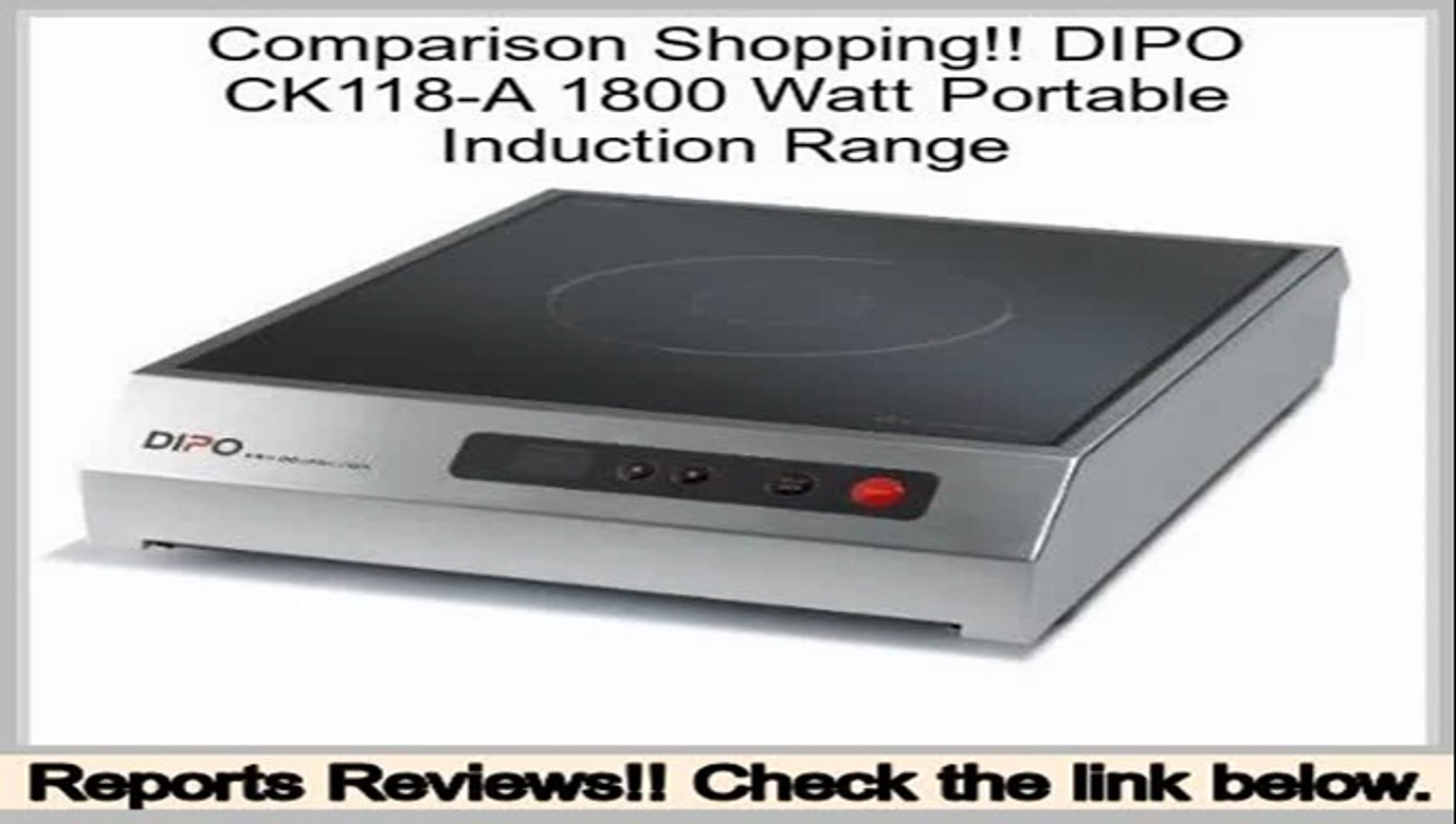 Package Deals Dipo Ck118 A 1800 Watt Portable Induction Range