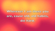 Old Habits by Justin Moore ft.Miranda Lambert (LYRICS)