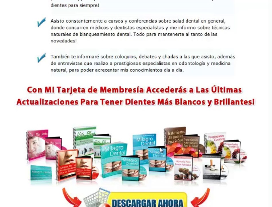 Elimine cualquier mancha y blanquee sus dientes en 10 días o menos