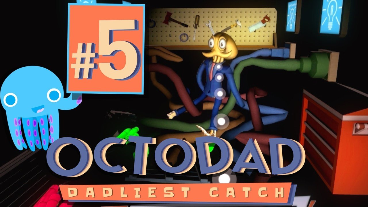 OCTODAD Dadliest Catch Part 5 Escalators are stairs w/ attitude! (Walkthrough / Gameplay) Series
