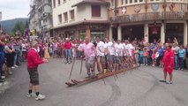 Fête des bucherons de Mijoux : bien barrés les gars