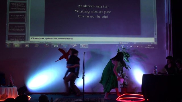 Coupe Du Monde 2014 - 1ère Demi-Finale - Sara Hauge (Danemark) - 1er Tour - écrire sur le pipi