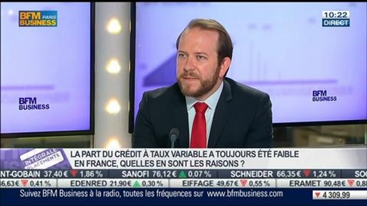 Immobilier: Le Comité de Bâle veut favoriser les crédits à taux variable, Ludovic Huzieux, dans Intégrale Placements – 21/07