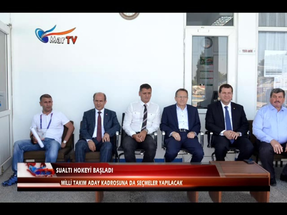 SUALTI HOKEYİ BAŞLADI