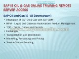 Sap is oil & gas online training remote server access