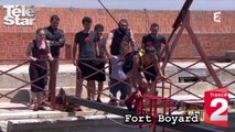 Marine Lorphelin en pleurs à Fort Boyard - Samedi 19 juillet 2014