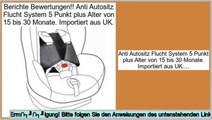 Wertung Anti Autositz Flucht System 5 Punkt plus Alter von 15 bis 30 Monate. Importiert aus UK.