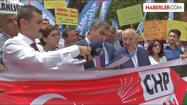 CHP'den İsrail Büyükelçiliği'ne siyah çelenk -