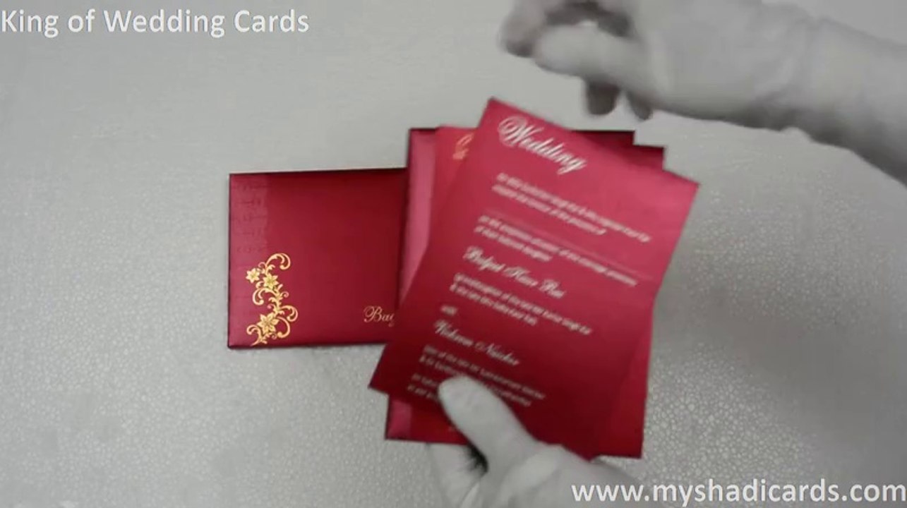 Christian Wedding Invitations l Catholic Wedding Cards- 7054