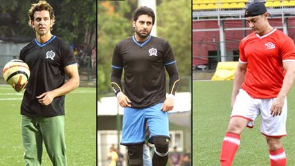 Aamir Khan's Charity Football Match - VIDEO