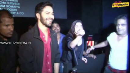 Varun & Aalia At Cinemax Versova For Humpty Sharma Ki Dulhaniya @ www.iluvcinema.in