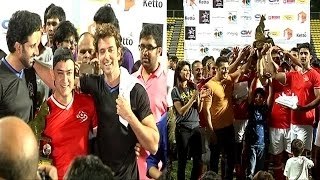 Charity Football Match With Aamir, Hrithik, Salman & Others Celebs