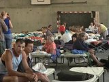 Orages: des campeurs relogés dans un gymnase en Ardèche - 21/07