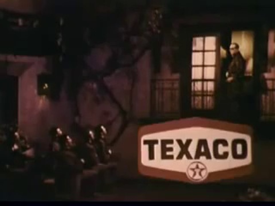 VINTAGE TEXACO COMMERCIAL ~ SIX MEN SERENADING JACK BENNY WITH A SONG