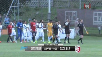 Le match face au Zénith et le début du stage