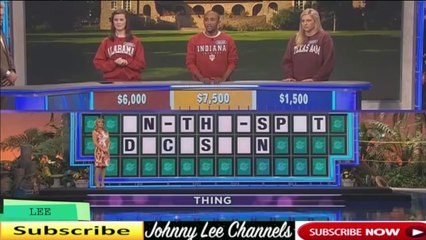 The Worst Wheel of Fortune Contestant of All Time - Johnny Lee Channels